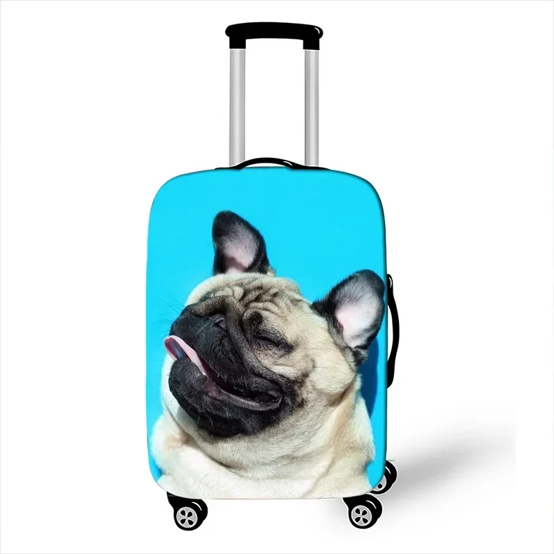 أغطية أمتعة الراعي الألماني بولدوج بيغل السفر مطاطا الغبار الغطاء الواقي 18-32 بوصة حقيبة أمتعة حقيبة يغطي #6