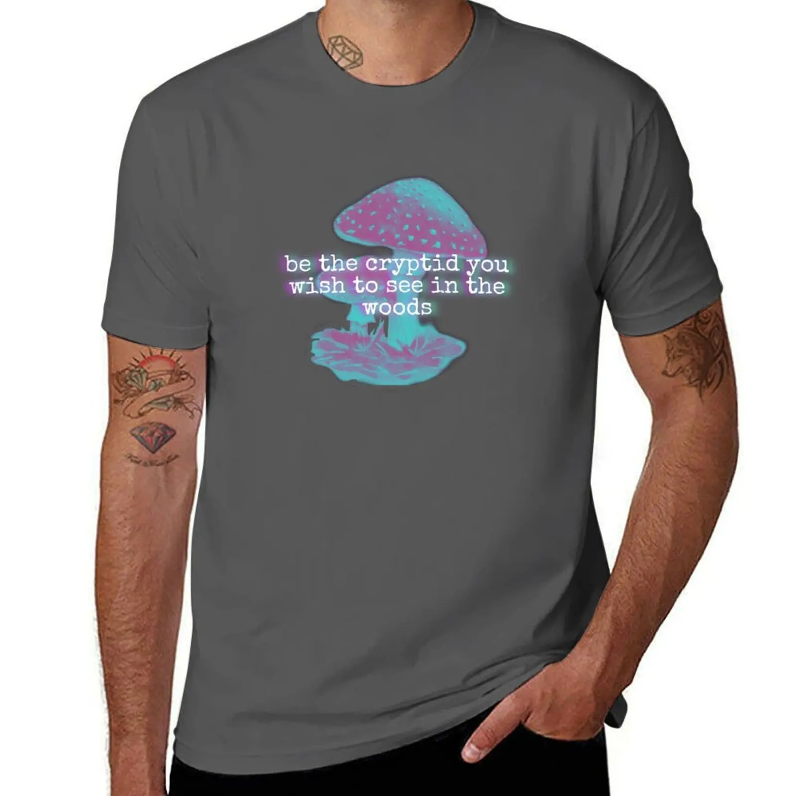 

wish woods you the the see cryptid to in Be T-Shirt Anti-Fade Casual Tee Shirt