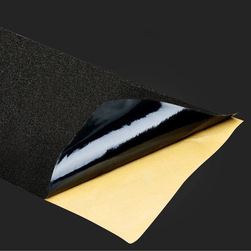 New Waterproof Non-slip Skateboard Deck Sandpaper Grip Tape Skating Board Longboard Sandpaper Griptape Skating Board Sticker