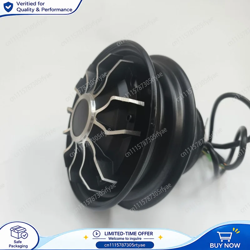 10 Inch Single Side Shaft Brushless Hub Motor Rear Wheel Drum Brake Motor for Electric Tricycle Mobility Scooter Replacement