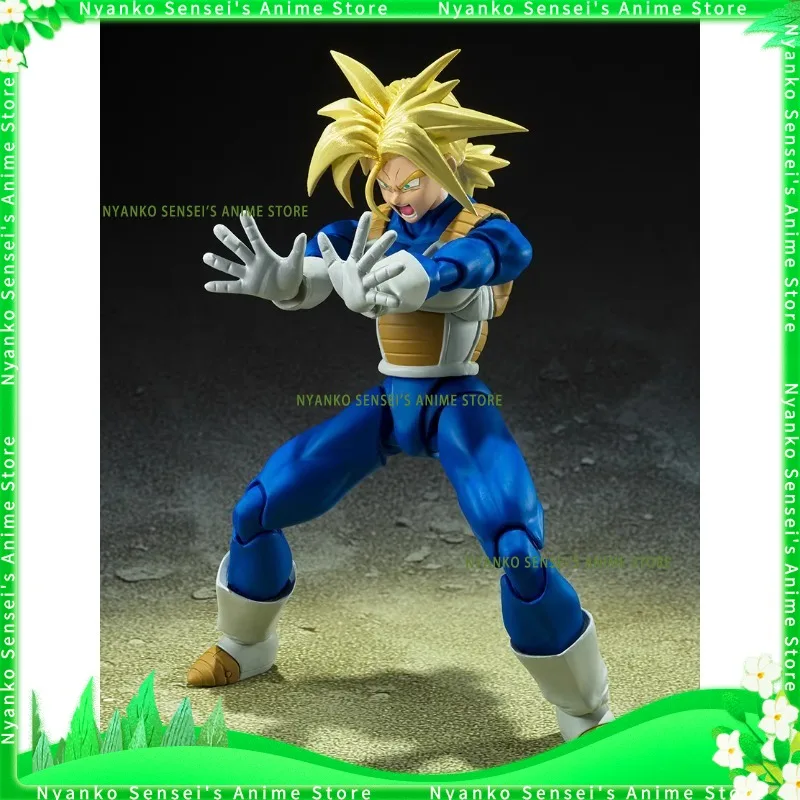 

BANDAI Dragon Ball Trunks Xeno Battle Suit Ver. SHF Super Saiyan S.H.Figuarts Action Figure Models Anime Collection In Stock