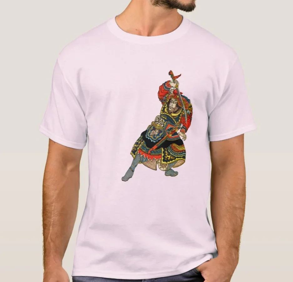 Cool General Warrior Drawing His Sword T-Shirt. Summer Cotton O-Neck Short Sleeve Mens T Shirt New S-3XL 3