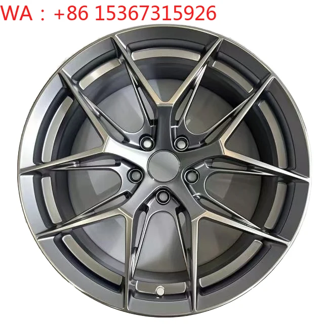 

18 Inch Machined Lip Five Spoke Aluminum Alloy Passenger Car Wheels 5x114.3 Standard Modified Rims