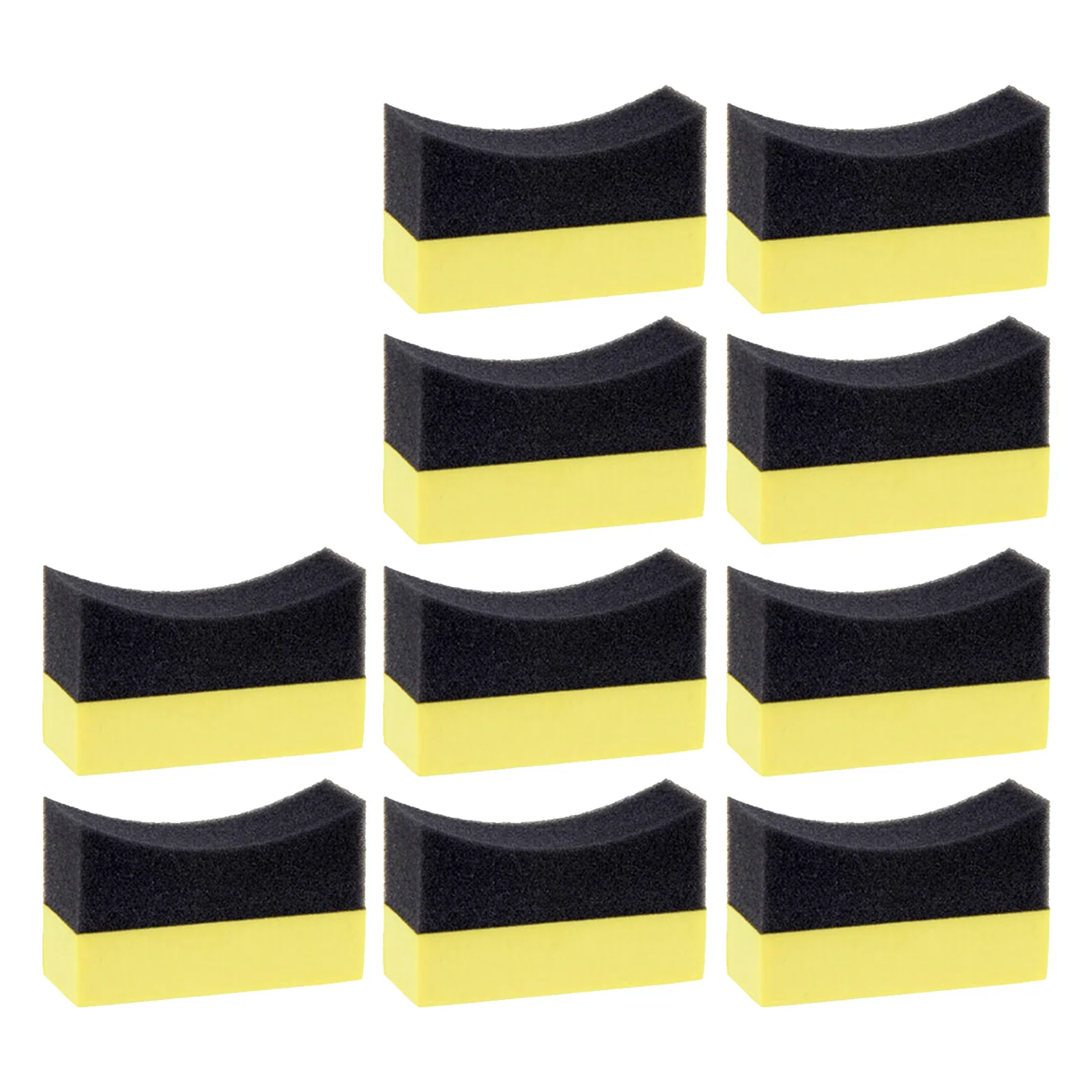 

10Pcs Car Cleaning Sponges Soft Pe Tire Dressing Applicator Pads for Wax Polishing and Tire Shine Wax Applicator Pad