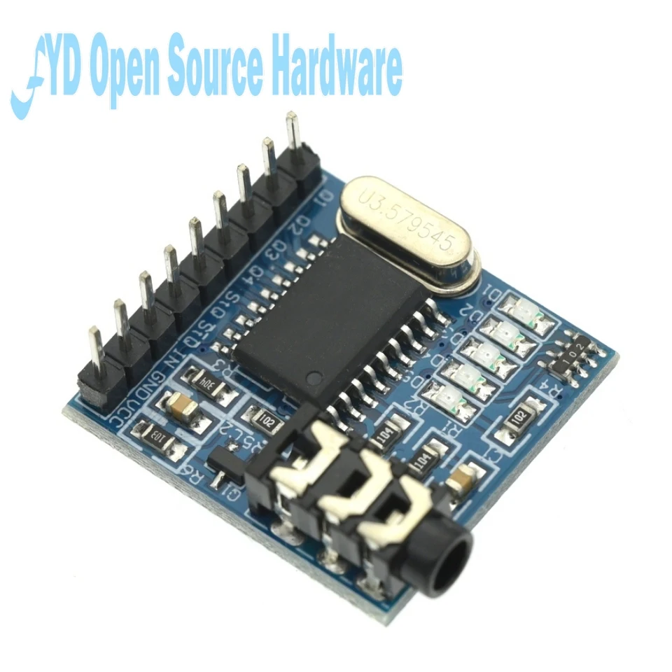 1 unidad MT8870 módulo decodificador DTMF, tono de teléfono a salida Digital de 4 bits, para Control remoto y sistema de seguridad DIY