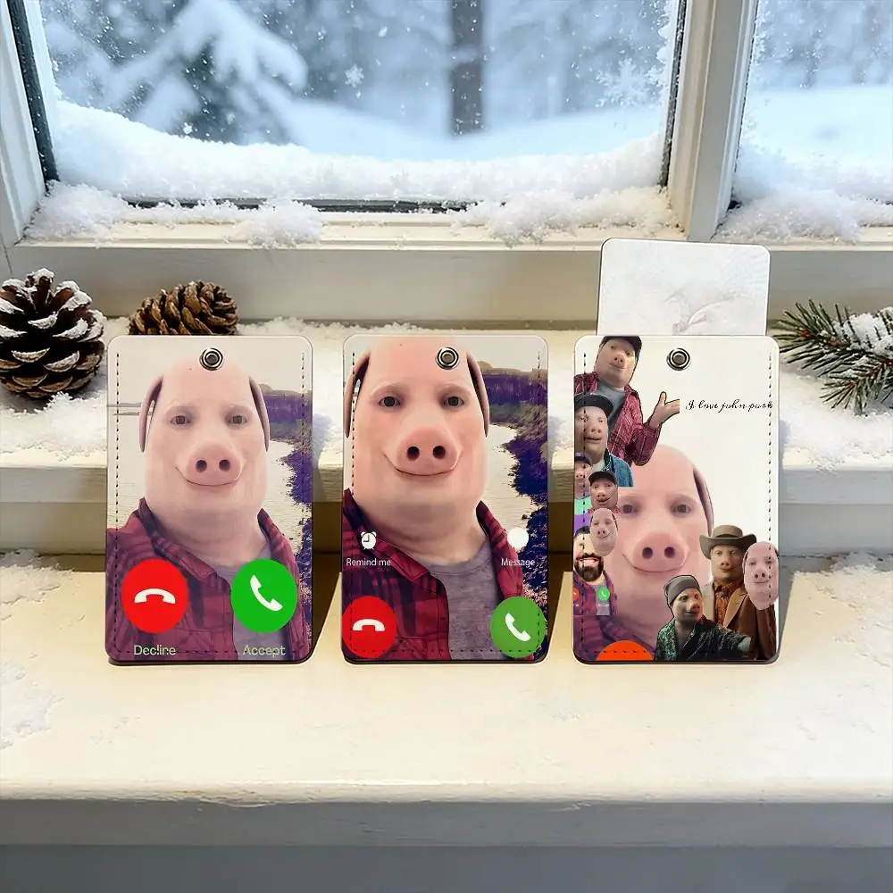 

Держатель для карточек John Pork is Calling, больничные журналы, аксессуары, подарок