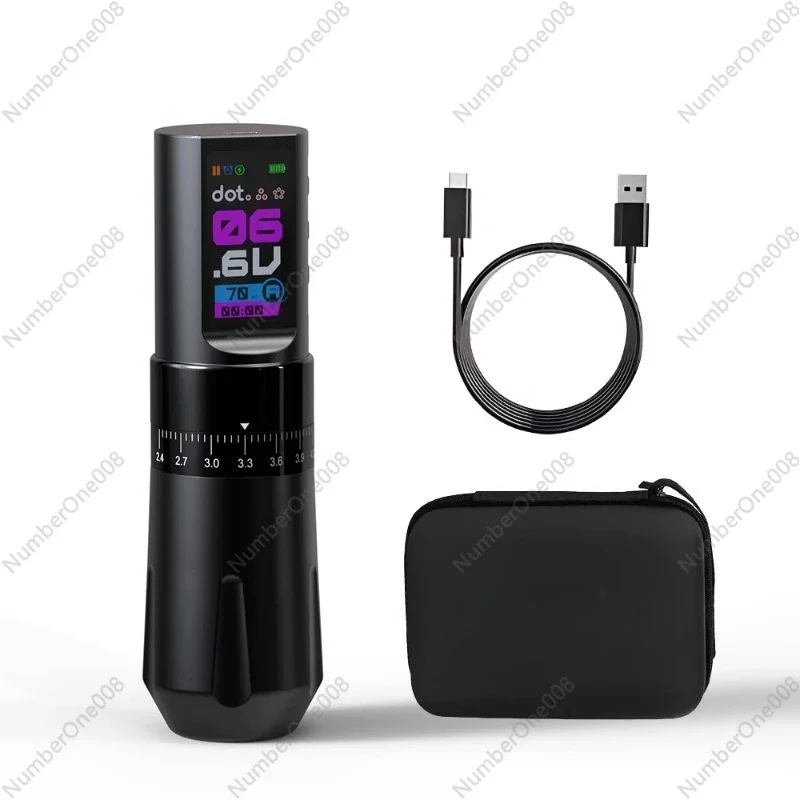 

L6 Tattoo Machine Adjustable Stroke Tattoo Pen Wireless Battery Cutting Line Fog Integrated
