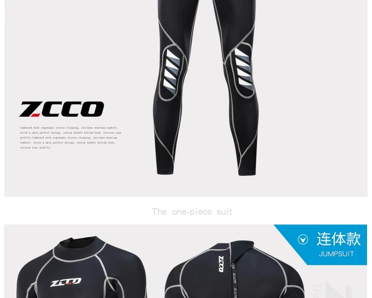 3MM Neopren Neoprenanzug Männer Frauen Surf Tauchen Anzug Ausrüstung Unterwasser Angeln Speerfischen Kitesurfen Bademode Neoprenanzug – Detail 10