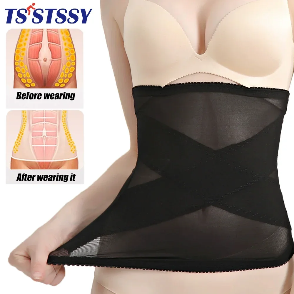 

Women Waist Trainer Shapewear Tummy Control Waist Cincher Sport Girdle Body Shaper Postpartum Recovery Belt