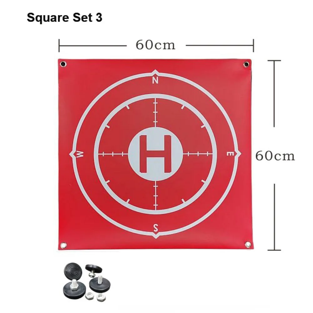 

Водонепроницаемые квадрокоптеры с ветрозащитными гвоздями, складной коврик для радиоуправляемых дронов, портативный универсальный складной посадочный коврик