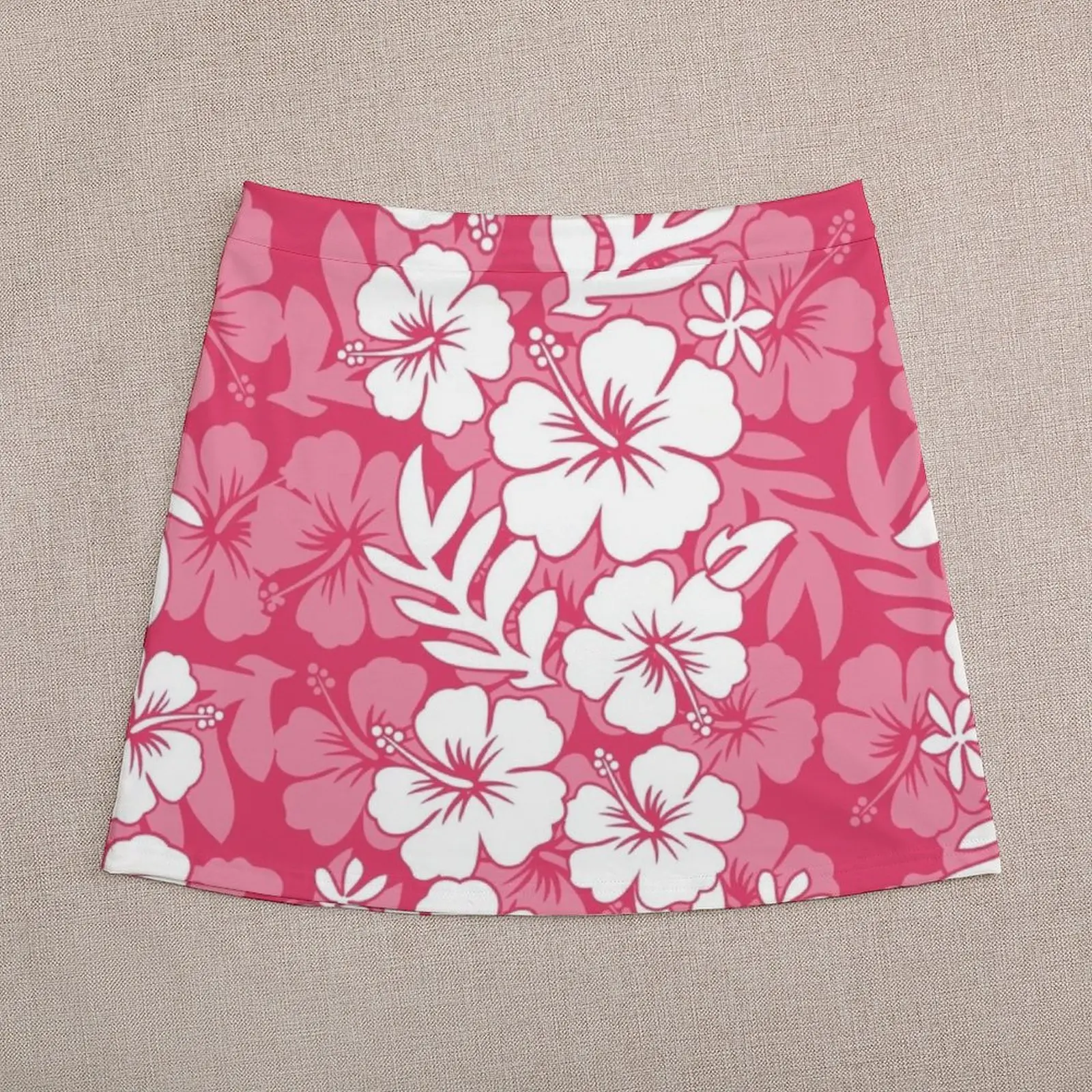 Pink Hawaiian Dream Mini Skirt micro mini skirt extreme women's clothing trend 2023 fairy grunge