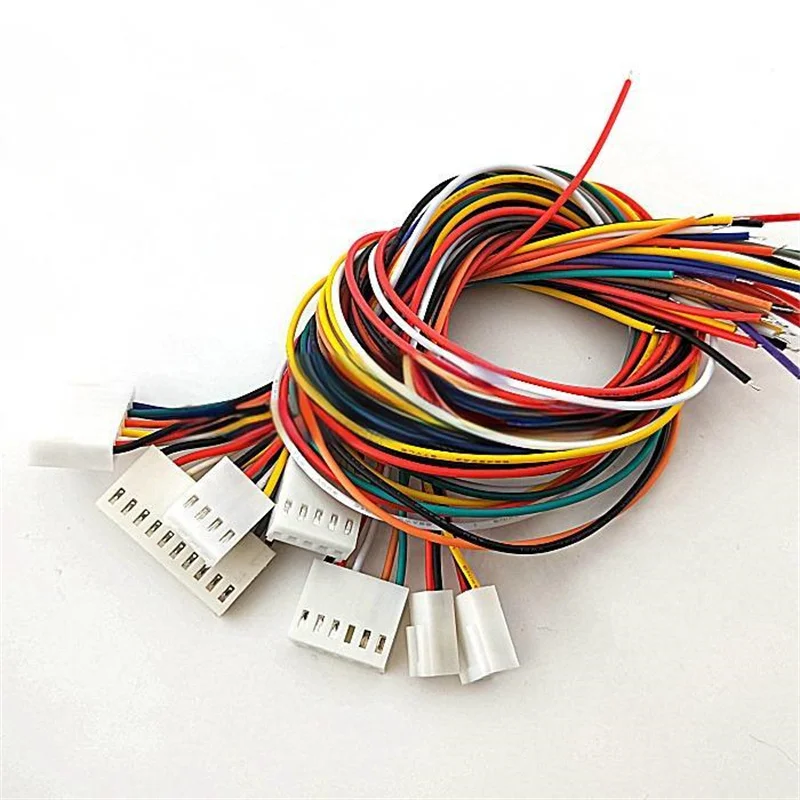 10PCS KF2510 Terminal Wire - Single-End 2P/3P/4P/5P/6P/7P/8P Connection Cable, 300mm Length, 26AWG Wire Gauge