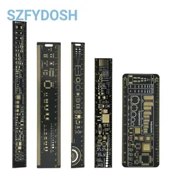 5 Type 9CM 15CM 20CM 25CM 30CM PCB Ruler Multi-functional Measuring Tool Resistor Capacitor Chip IC SMD Diode Transistor