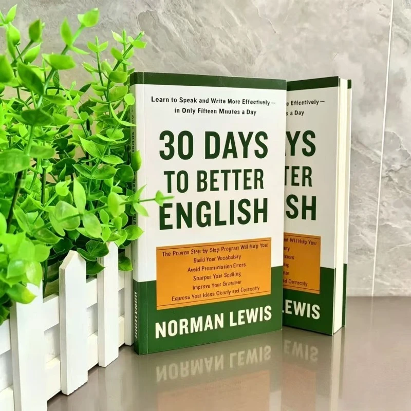 30 Days To Better English, Daily Practice English Learning Workbook, Help You Speak and Write English More Effectively