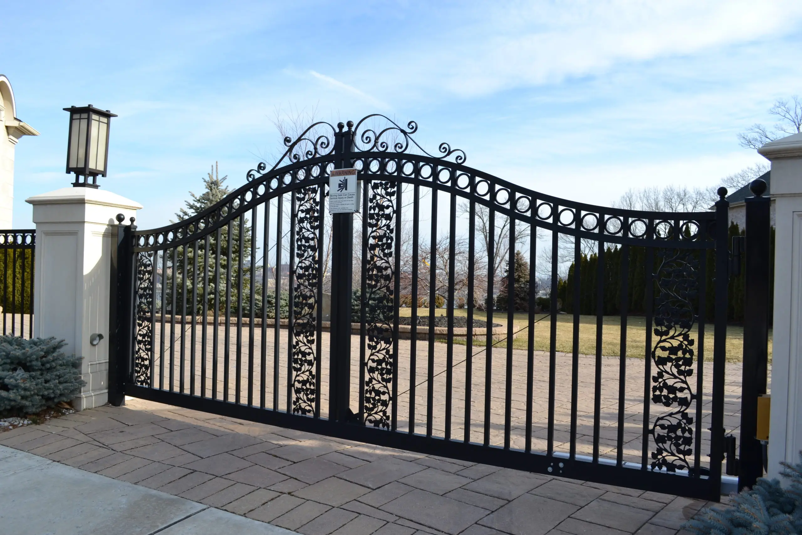 Modelos forjado Iron Gate, qualidade Superior Metal Gate