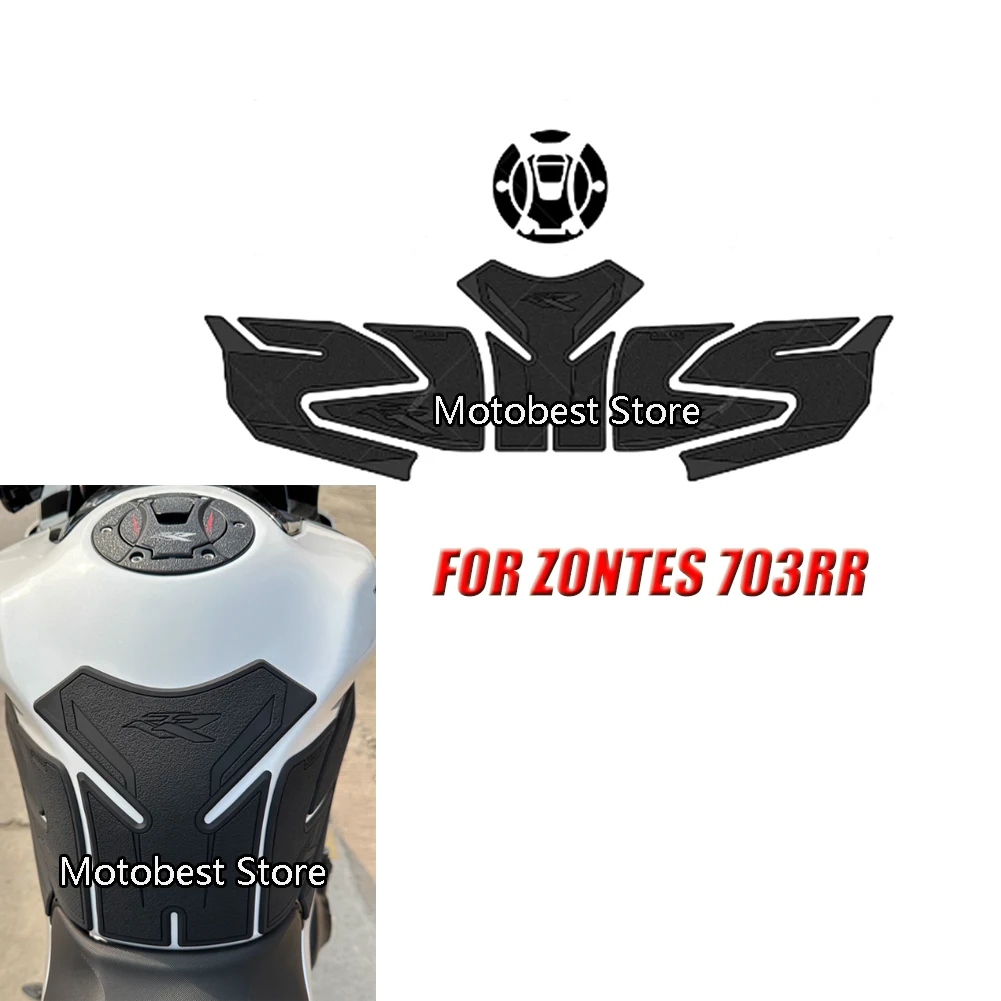 

Motorcycle Side Sticker Fuel Tank Decal Protector Traction Pad Cover Decoration Sets For Zontes 703RR 703R Anti-slip