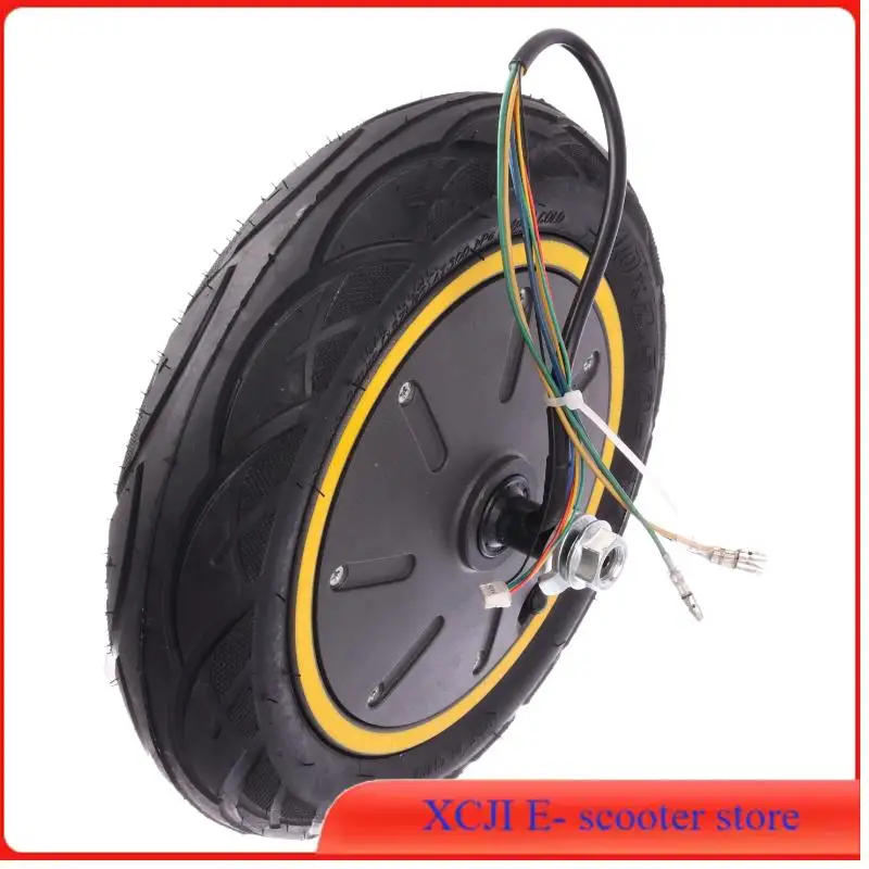 

36V350W/48V500W10x2,50-6,5 моторное колесо подходит для складного портативного электрического скутера Ninebot MAX G30, замена 10-дюймового двигателя