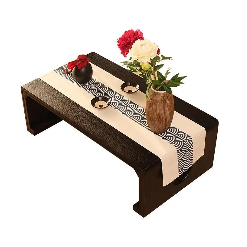 

bay window, small table, solid wood, tatami, coffee table, Japanese style, low table