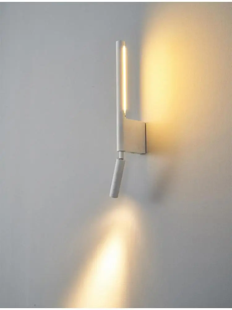 

Милан Новое поступление Светодиодная лента Ежедневное освещение Современный стиль прикроватный светодиодный прожектор бра вверх и вниз Акриловый настенный светильник для дома