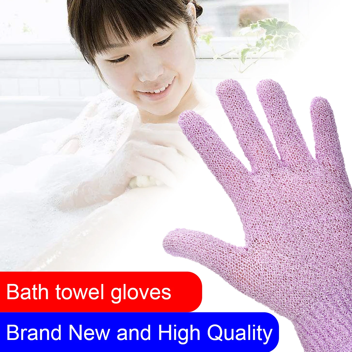 Bath Towel Gloves Bath Candy-Colored Mud Towel Bath Glove Style Bath Towel In Bath Glove Style For Ultimate Relaxation
