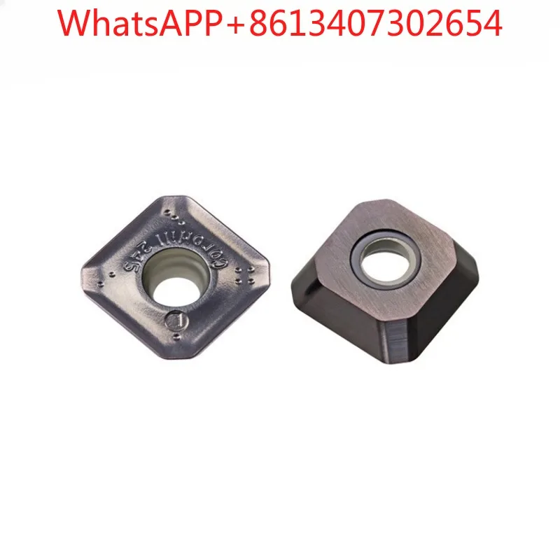 Inserto de fresado frontal Coroman R245-12T3E-PL con doble velocidad de avance R245-12T3M-PM (10PCS)