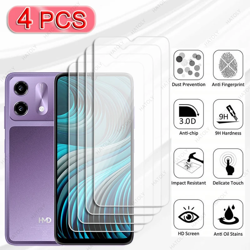 

For HMD Vibe2 Glass HD Clear Protective Film For HMD Vibe2 5G Screen Protector Camera Lens Protector For HMD Vibe2 Front Glass