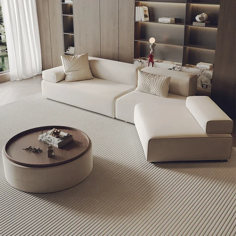 Oblique corner sofa special-shaped light luxury designer hotel lobby clubhouse beauty salon office rest area reception