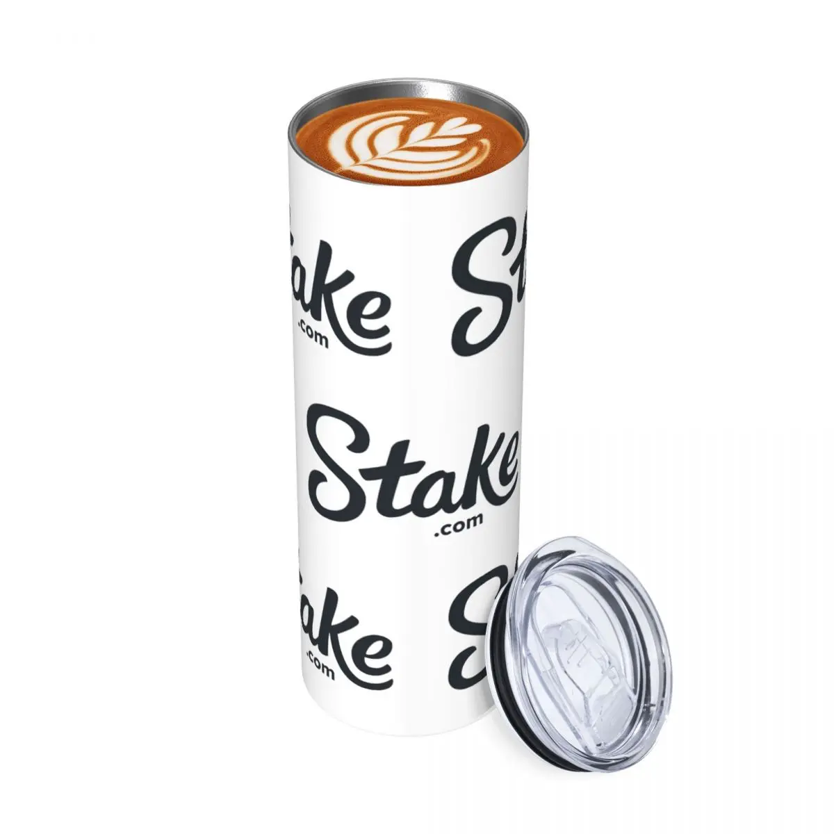 Stake Crypto Casino Stainless Steel Tumbler Vacuum Insulated Mugs Thermal Cold Cup Straw With Lid 20oz