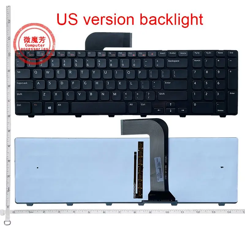 Laptop accessories NEW FOR DELL 7720 5720 N7110 17R L702x Vostro 3750 US keyboard backlit