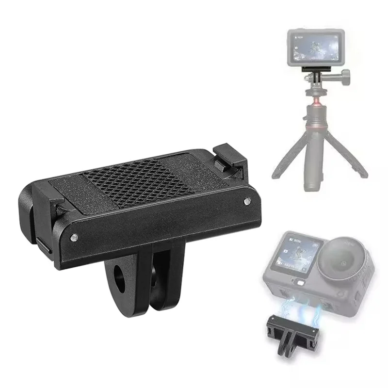 Nano Magnetic Camera Mount Durable Outdoor Camera Support Magnetic Mount For DJI OSMO Action 3 For DJI Action 5 Pro 4 3 Tools