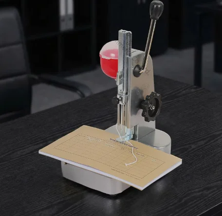 Office Accounting Case File Book Book Automatic Threading Line Financial Voucher Binding Machine Threading Punching Machine