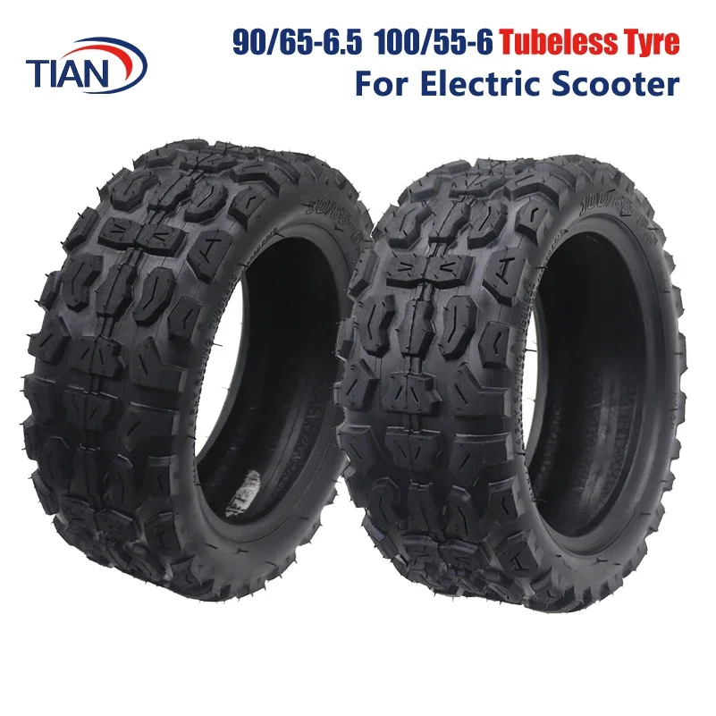 11inch 100/65-6.5 Tubeless Tire 90/65-6.5 Off Road Vacuum Tire for Dualtron Widen Pneumatic Wheel Speedual Plus Electric Scooter