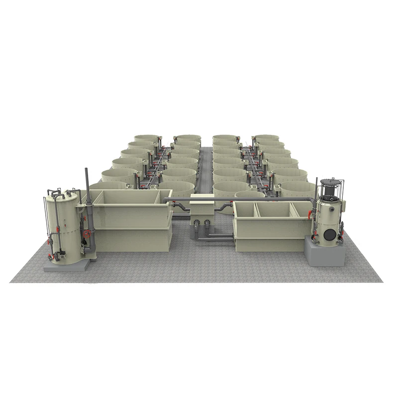 Recirculating Aquaculture System (RAS) Indoor Farming Fish Grow System Water Cycle Biological Filter For Aquaculture Equipment