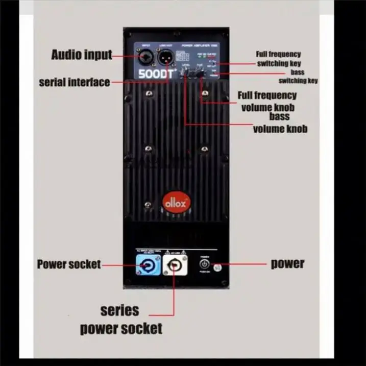 

2000W 4 Ohm Class D Power Amplifier Module Real 1500W 8ohm Amplifier Module Active For Speaker Class D Subwoofer