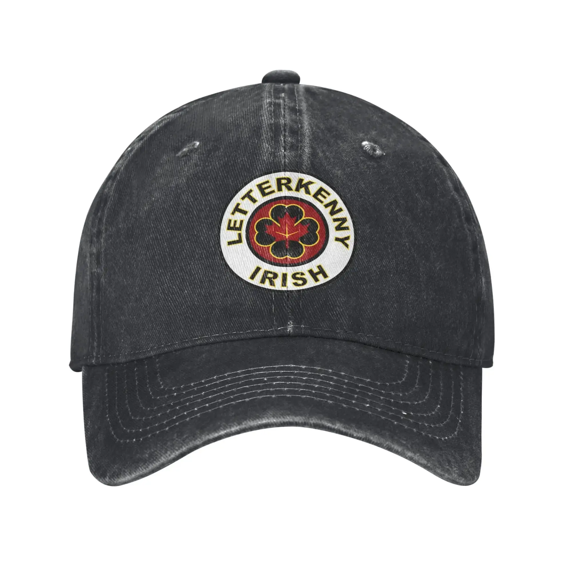 Make You Happy Shoresy TV Series L-Letterkenny Irish Retro Cowboy Washed Baseball Caps Male Denim Sun Hat Womens Trucker Cap