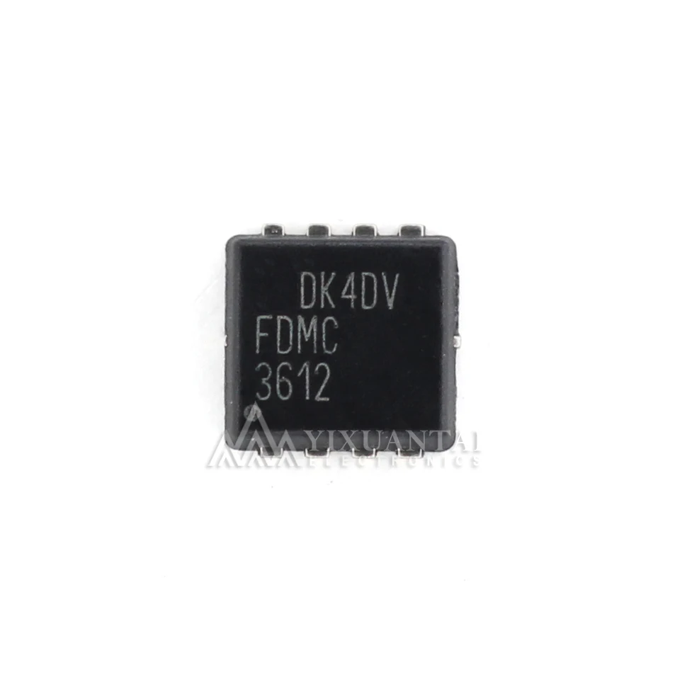 FDMC3612 N-Channel Power Trench MOSFET 100V 16A 110m�� Power-33 MLP Low RDS(ON) Fast Switching Transistor SMD IC Chip