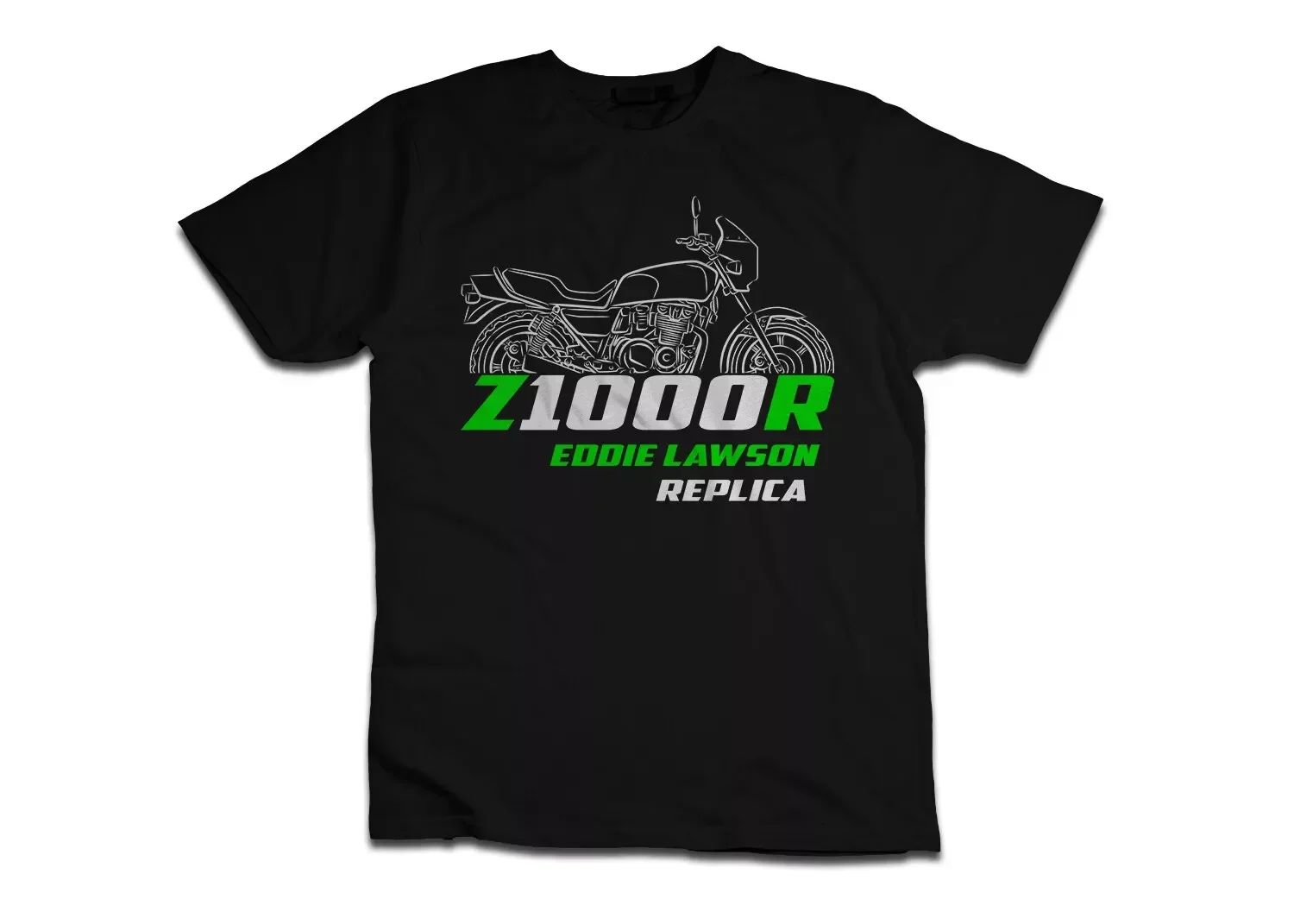 

Z1000R & KZ1000R 1981-1984 Motorcycle T shirt Graphic Casual Summer Short Sleeves 100% Cotton Cool Tee