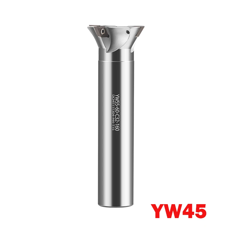 

Фреза YW45 YW55 YW60 для пазов типа «ласточкин хвост» с прямым хвостовиком, держатель для внутренних V-образных пазов YW 55 градусов