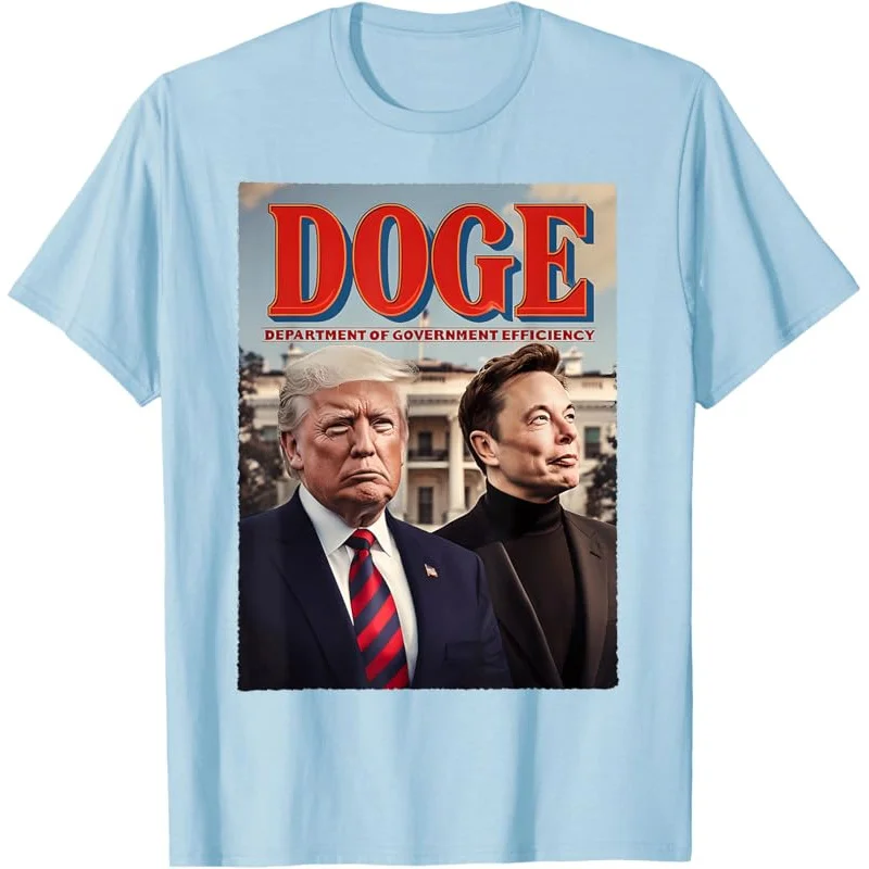 Camiseta DOGE Departamento de Eficiência Governo Engraçada Trump 2024