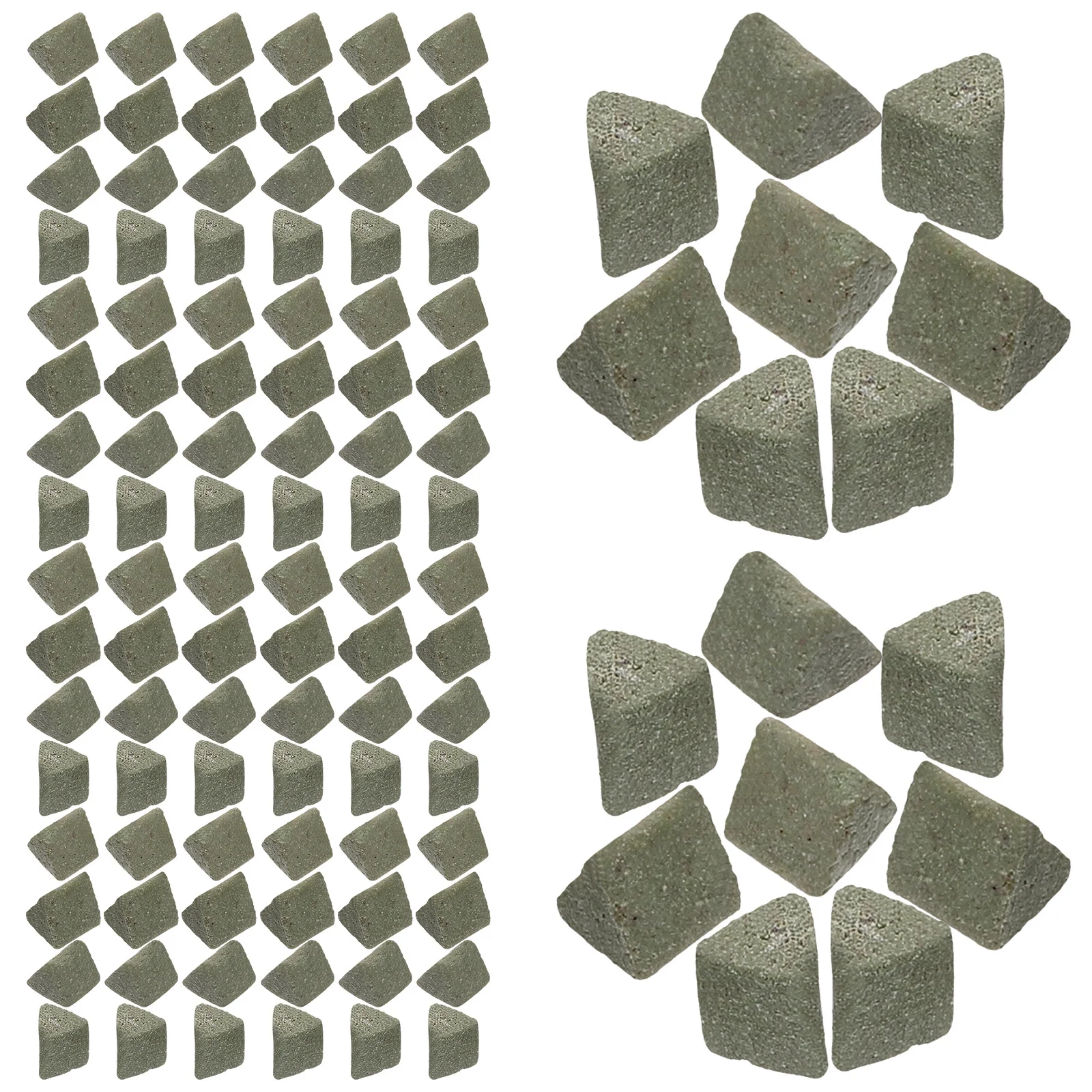 1 حقيبة السيراميك مثلث جلخ للمجوهرات تلميع سريع تلميع التلميع طحن الحرفية Diy بها بنفسك روك الخزف الاهتزاز وسائل الإعلام #2