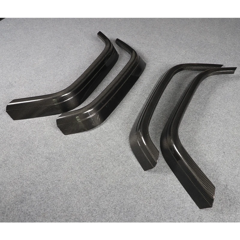 ترقية السيارة من ألياف الكربون عجلة قوس حالة جديدة تناسب 2019-2024 AMG G63 W464 B900 Style #5