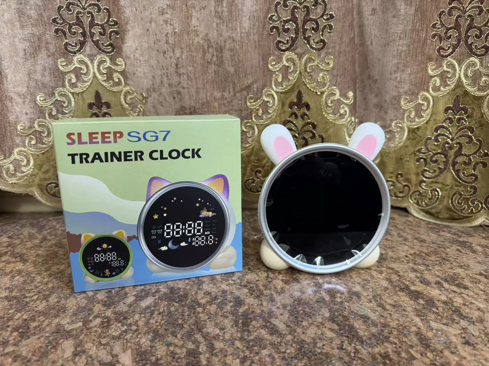 Kids Alarm Clock with Sleep Training And Sound Machine - Birthday Gift for Boys And Girls - Ok to Wake Feature