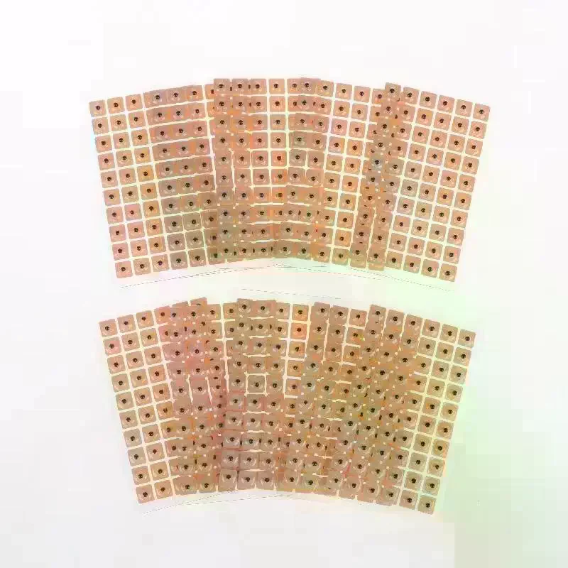 600Pcs/Bag Auricular Auriculotherapy Vaccaria Ear Acupuncture Massage Therapy Needle Patch Seeds Sticker