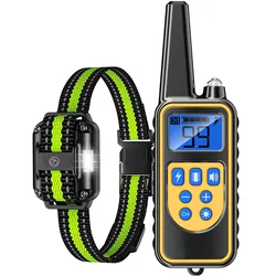 Dog Training Collar with Remote Innovative Upgraded IPX7 Waterproof Electric Collar with 3 Training Modes Smart Dog Shock Collar