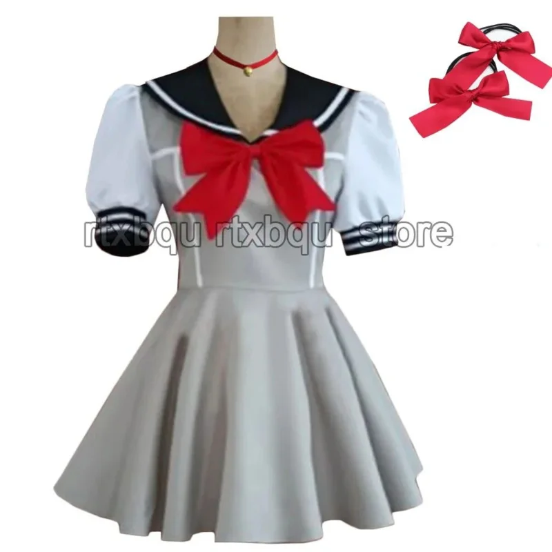 

Anime Ichigo Momomiya Short Sleeves School Uniform Cosplay Costume Custom Made