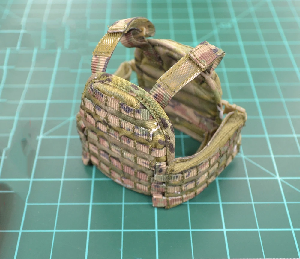 Hot Sale Easy&Simple ES 26044B 1/6 Special Mission Unit Tire 1 Operator Evacuation Part War Hang Chest Bag Vest For 12inch Doll image 6