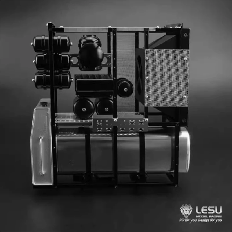 1/14 Testa di traino G-6016 Rack per attrezzature di simulazione Accessorio per carichi pesanti Modello di modifica Tamagaya LESU