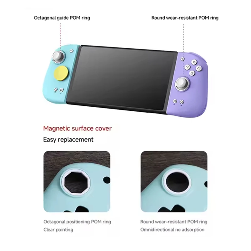 

Mobapad M6S Bluetooth Controller Hall Joystick Support For Nintendo Switch/Switch Oled With NFC,Wake up Gamepad