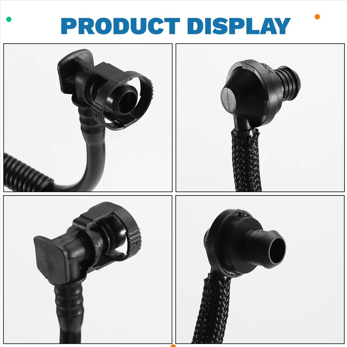 #09V Automotive Parts & Accessories,Car Brake Vacuum Hose Vacuum Booster Hose 31274984 for Volvo (Black) view 6