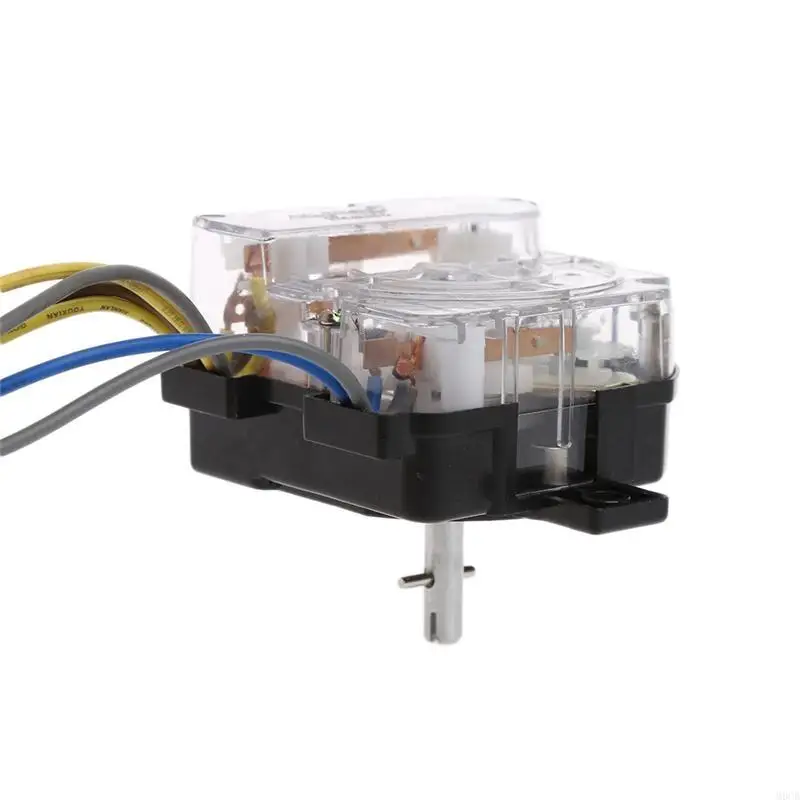 M6CB 6-Wire Washing Machine Timer 90 Degree Central Hole Distance 68mm Switch Shaft